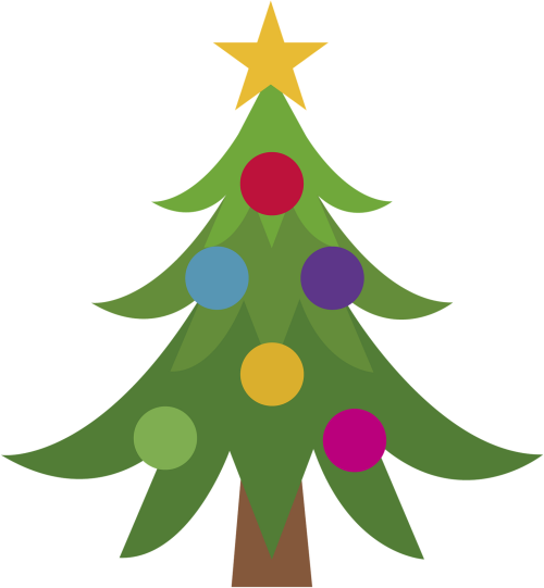 Tree Lighting Ceremony Clock Tower Park Christmas Tree Emoji