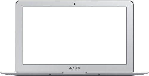 View On Any Device Mac Air Transparent Png