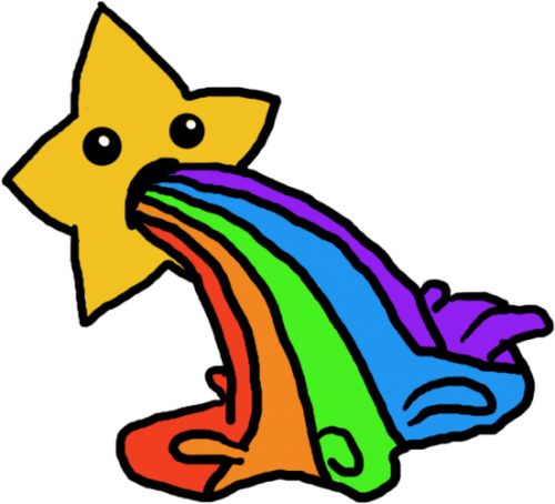 Vom Star Rainbow Emoji