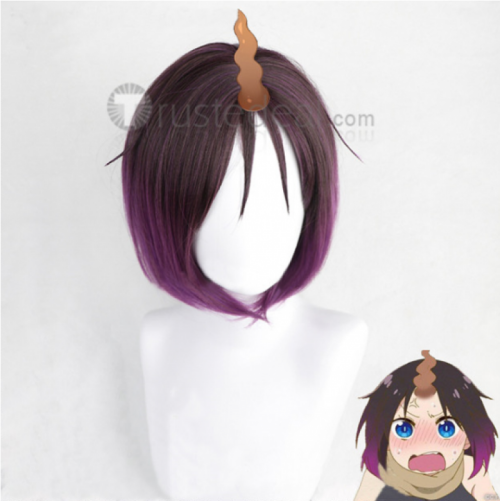 Elma Wig Kobayashi san Chi No Maid Dragon Cosplay Short