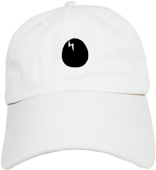 White Egg Dad Hat Baseball Cap