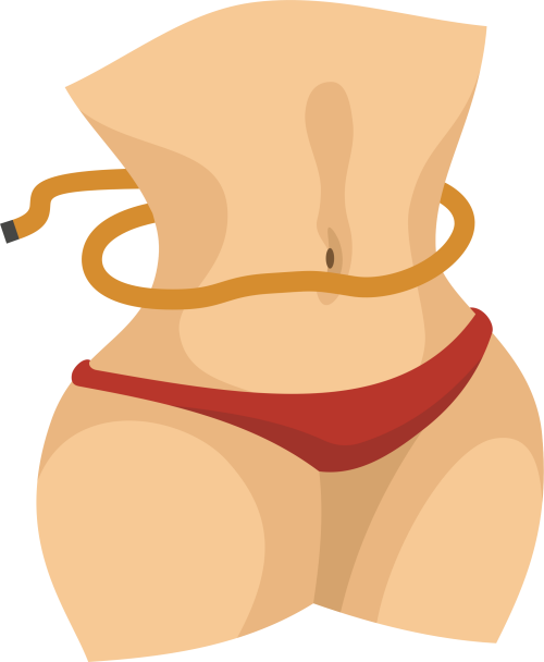 Big Image Slim Waist Clipart