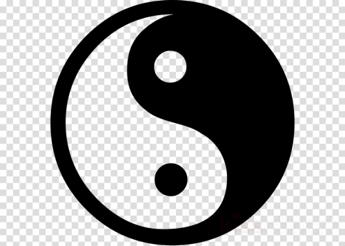 Yin Yang Sticker Clipart Sticker Decal Yin And Yang Black Snooker Ball