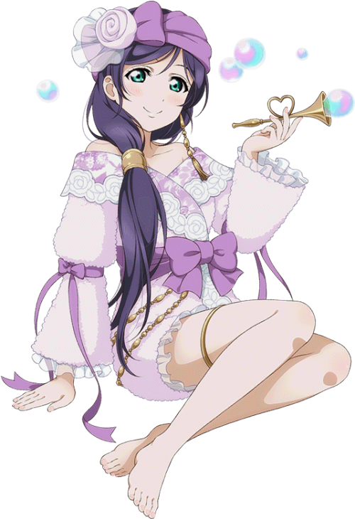 Transparent Idolized Nozomi Bathrobe