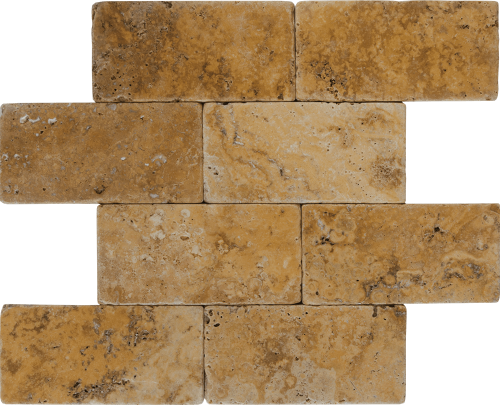 ™ Golden Castle Tumbled Goct0306tu Keystone Tile Inc