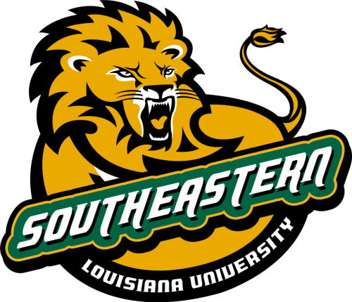 Track And Field Southeastern Louisiana Lions Logo