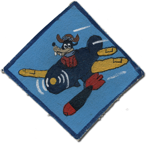 Another Example Of The Squadron Patches Produced By Cartoon