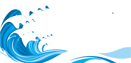 Blue Vector Sea Pattern Transprent Png Free Wave Clip Art Png