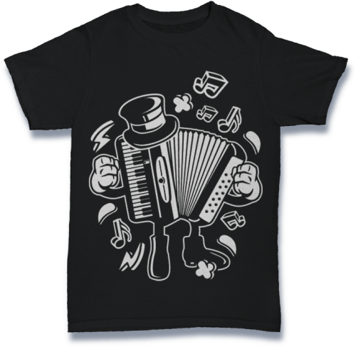 Accordion Buy T Shirt Design 1 Color Shirt Design