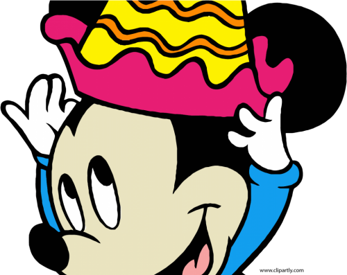 Baby Mickey Party Hat Suprise Clipart Png » Baby Mickey Baby Mickey Mouse Coloring Pages