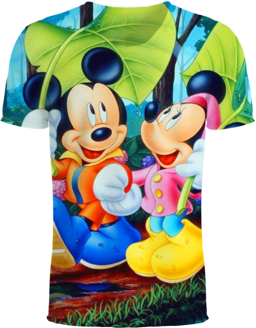 Anime Mickey Minnie Mouse 3d T shirt Disney Wallpapers For Mobile