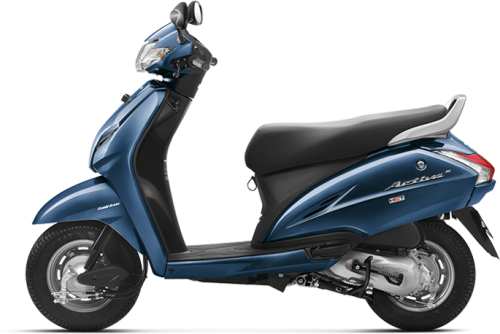 Blue color Activa 125 Blue Colour