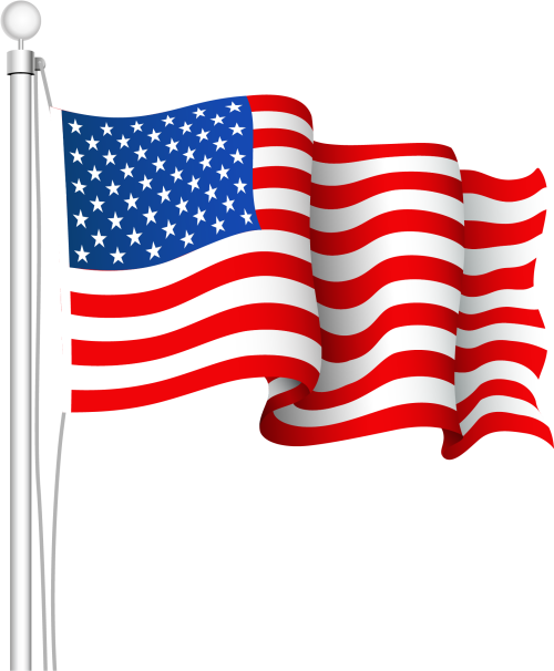 28 Collection Of Us Flag Clipart Png American Flag Clip Art Png