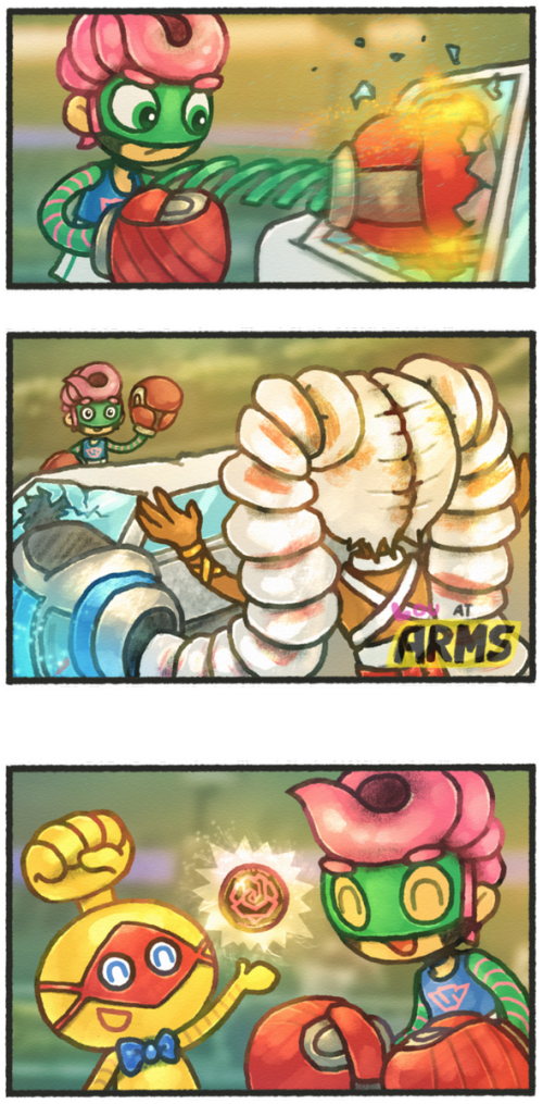 Arms Comic By Louivi