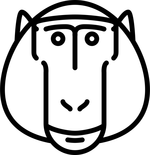 Baboon Head Comments Scalable Vector Graphics