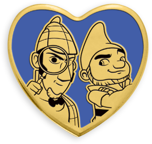 2018 Variety Gold Heart Pins 2018