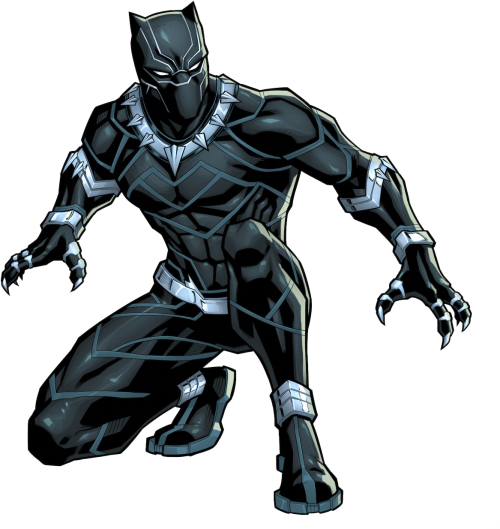 Black Panther Cartoon Characters