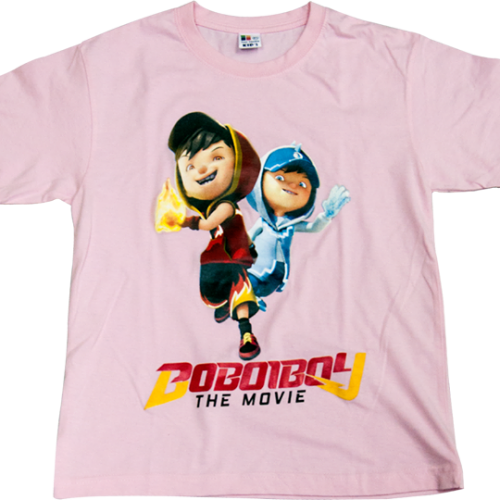 Bbbtm Pink T shirt Boboiboy T Shirt