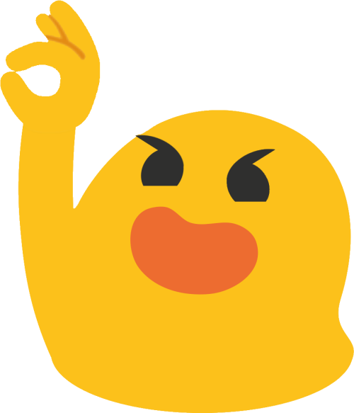  Okblob Emoji Raising One Hand