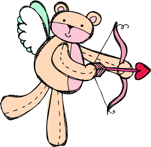 Bear Cupid Png