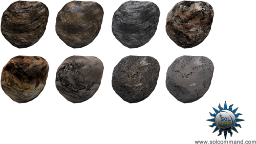 Asteroid Free Download 3d Models Textured Uv Unwrapped X Pert Colour Hairspray