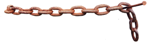 Transparent Rusted Chain Png