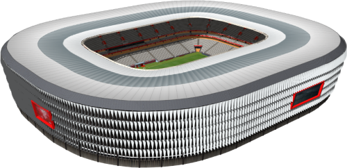 View More Stadium 3d Model Png