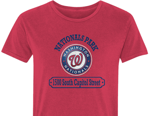 Washington Nationals Washington Nationals Dog Pet Premium Baseball Jersey