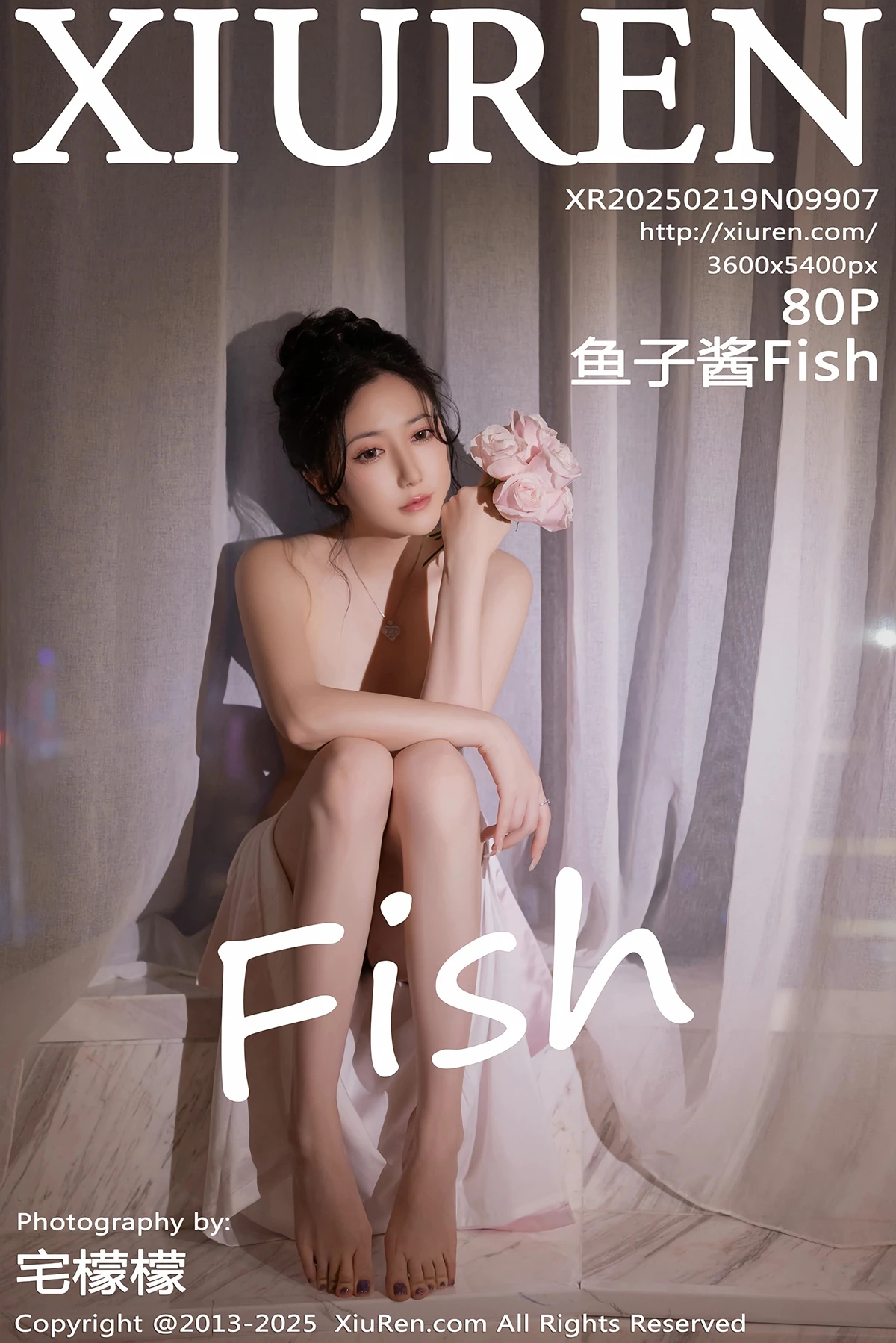 [秀人网] 2025.02.19 No.9907 鱼子酱Fish[80P]-PicJJ
