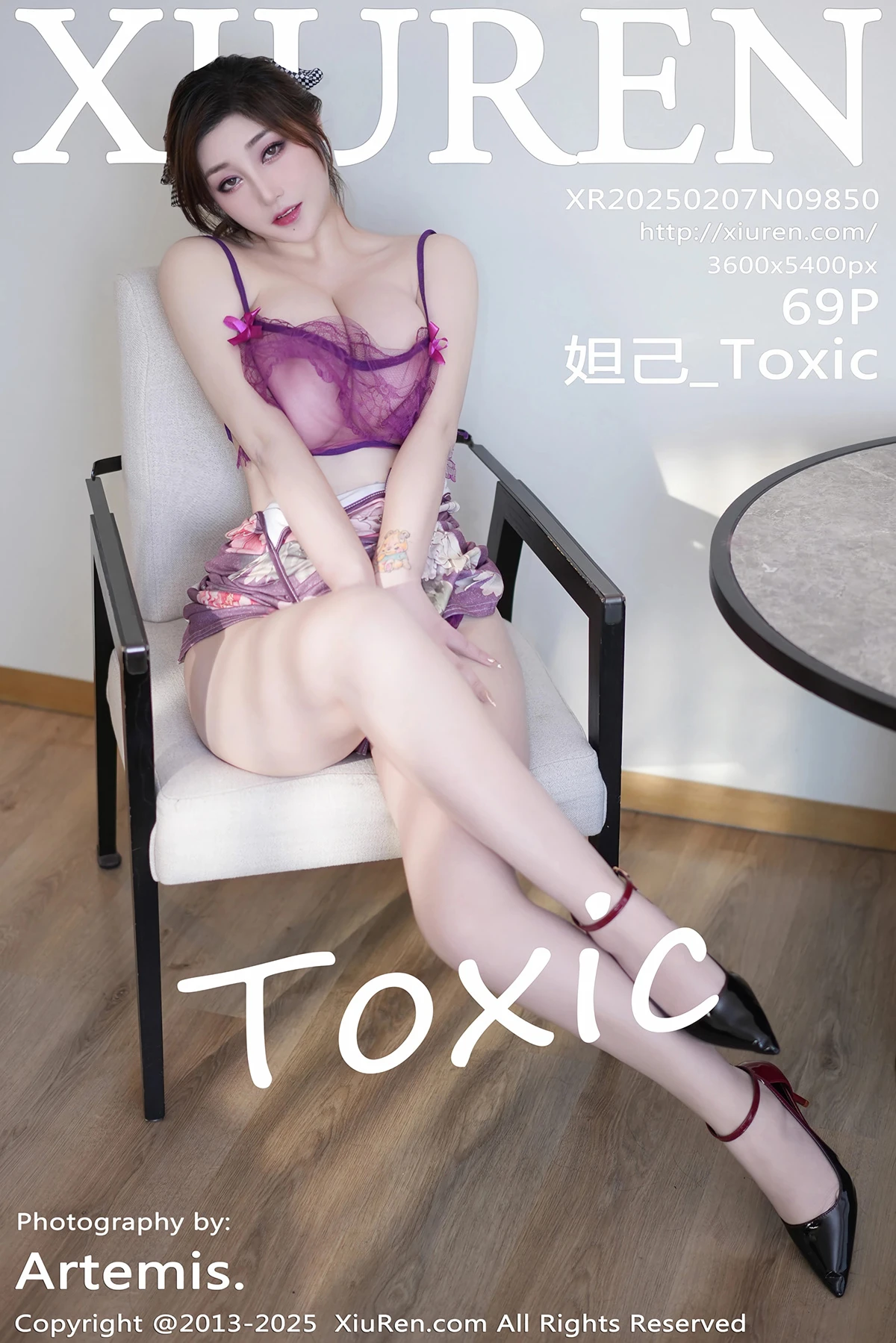 [秀人网] 2025.02.07 No.9850 妲己_Toxic[69P]-PicJJ