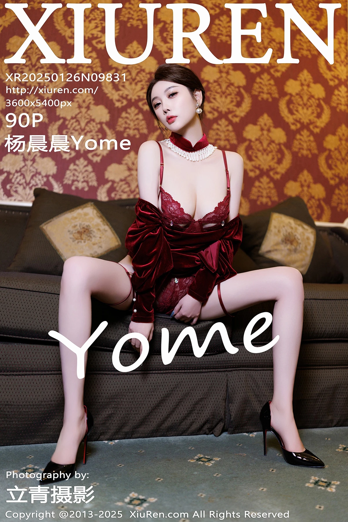 [秀人网] 2025.01.26 No.9831 杨晨晨Yome[90P]-PicJJ