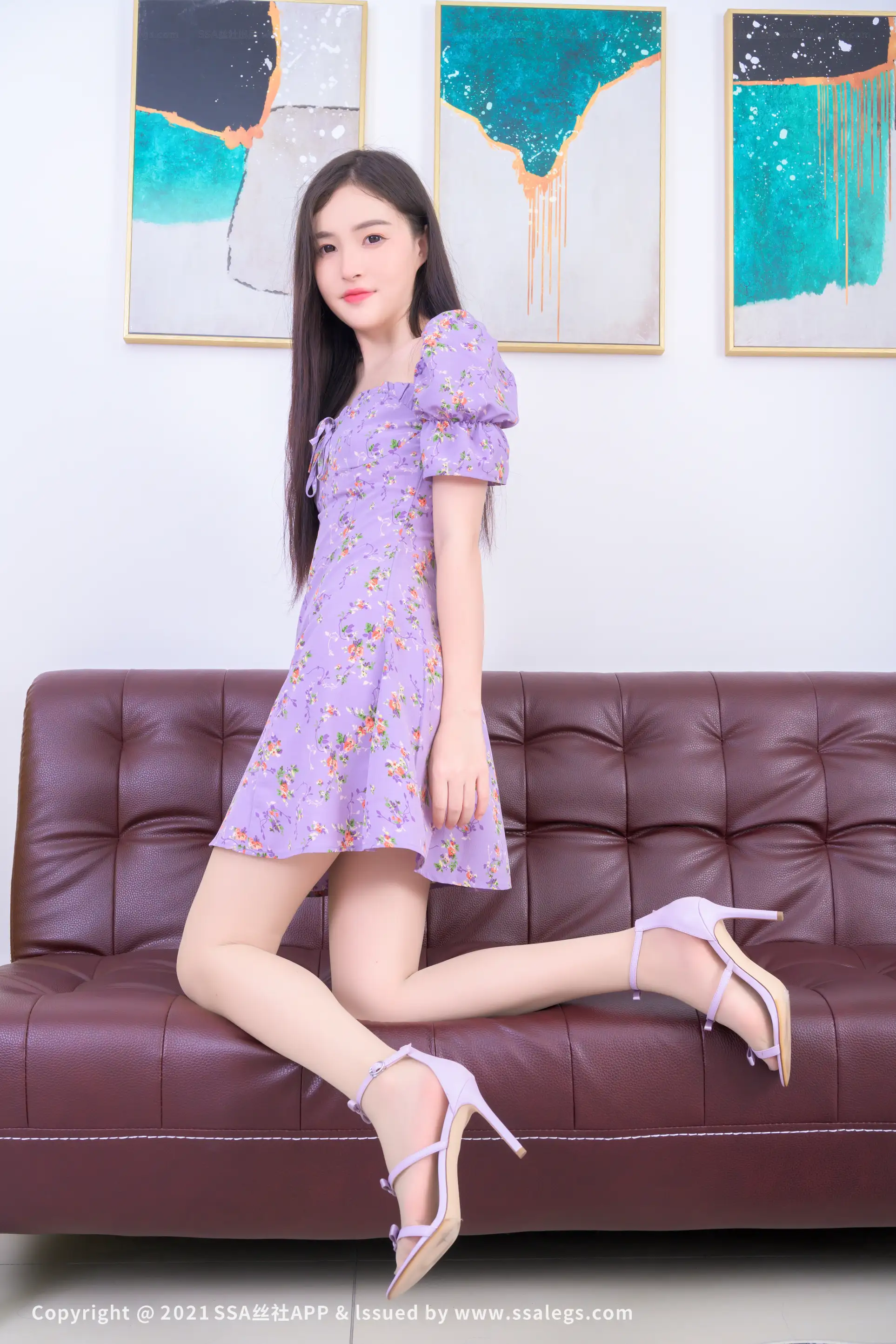 [SSA丝社] NO.734 模特木子的肉丝袜美脚(上)#[125P]-100
