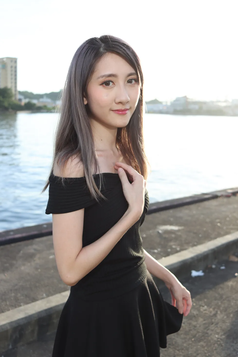 [街拍丝足] NO.140 Elaine Chung 连衣裙丝袜凉高美腿 #街拍丝足、美足#[73P]-059