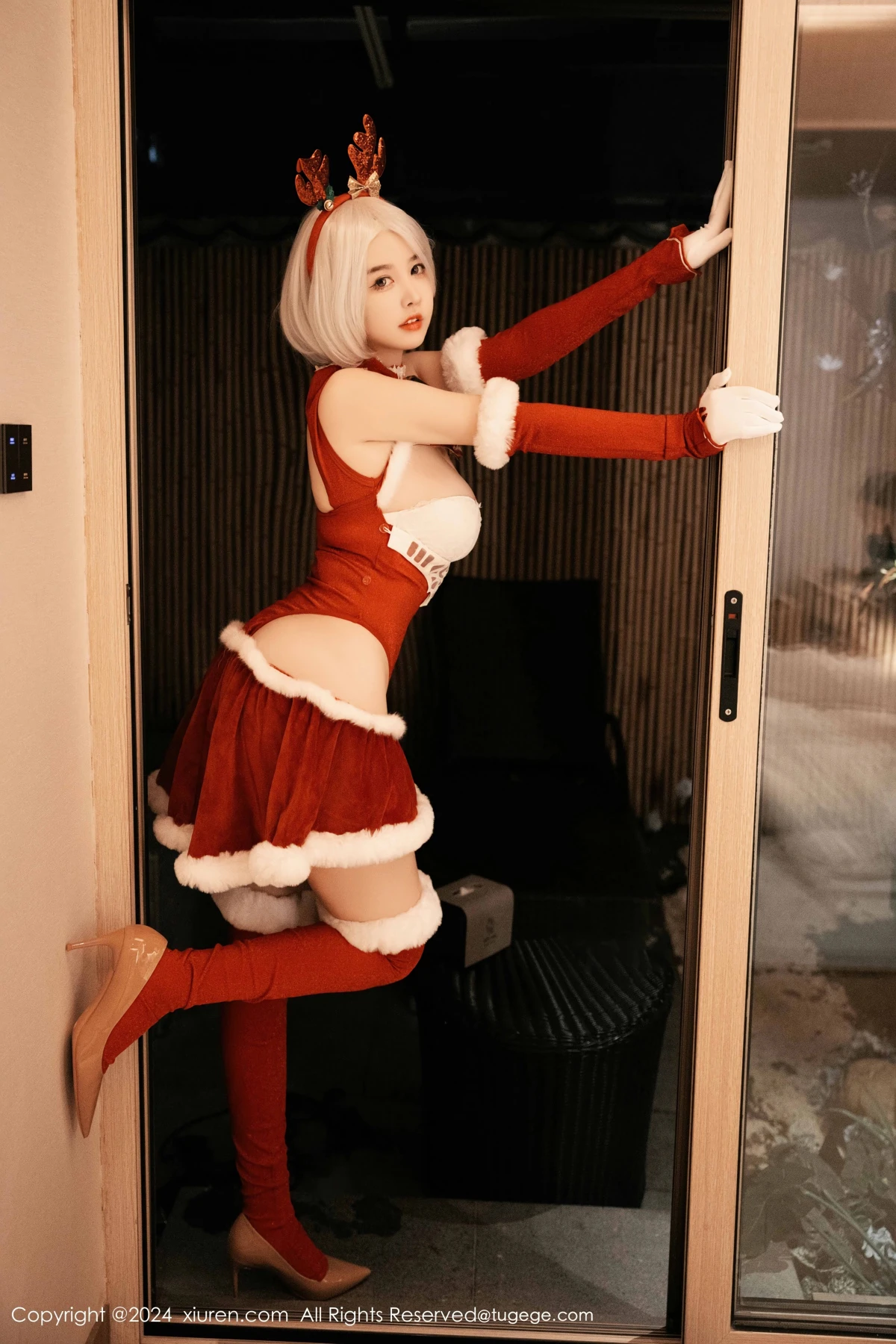 [秀人网] 2024.12.26 No.9660 樱桃小犊子、秀人旗下#[60P]-002