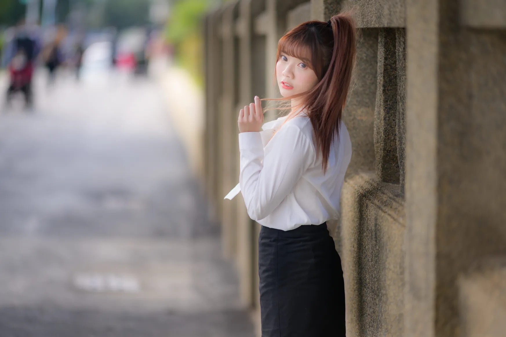 [街拍丝足] NO.237 OL黑丝制服高跟 #街拍丝足、美足#[296P]-015