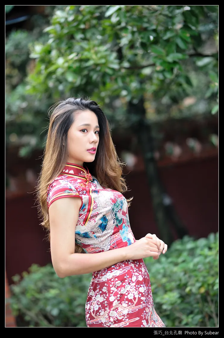 [街拍丝足] NO.098 张巧 旗袍黑丝高跟美腿 #街拍丝足、美足#[54P]-037