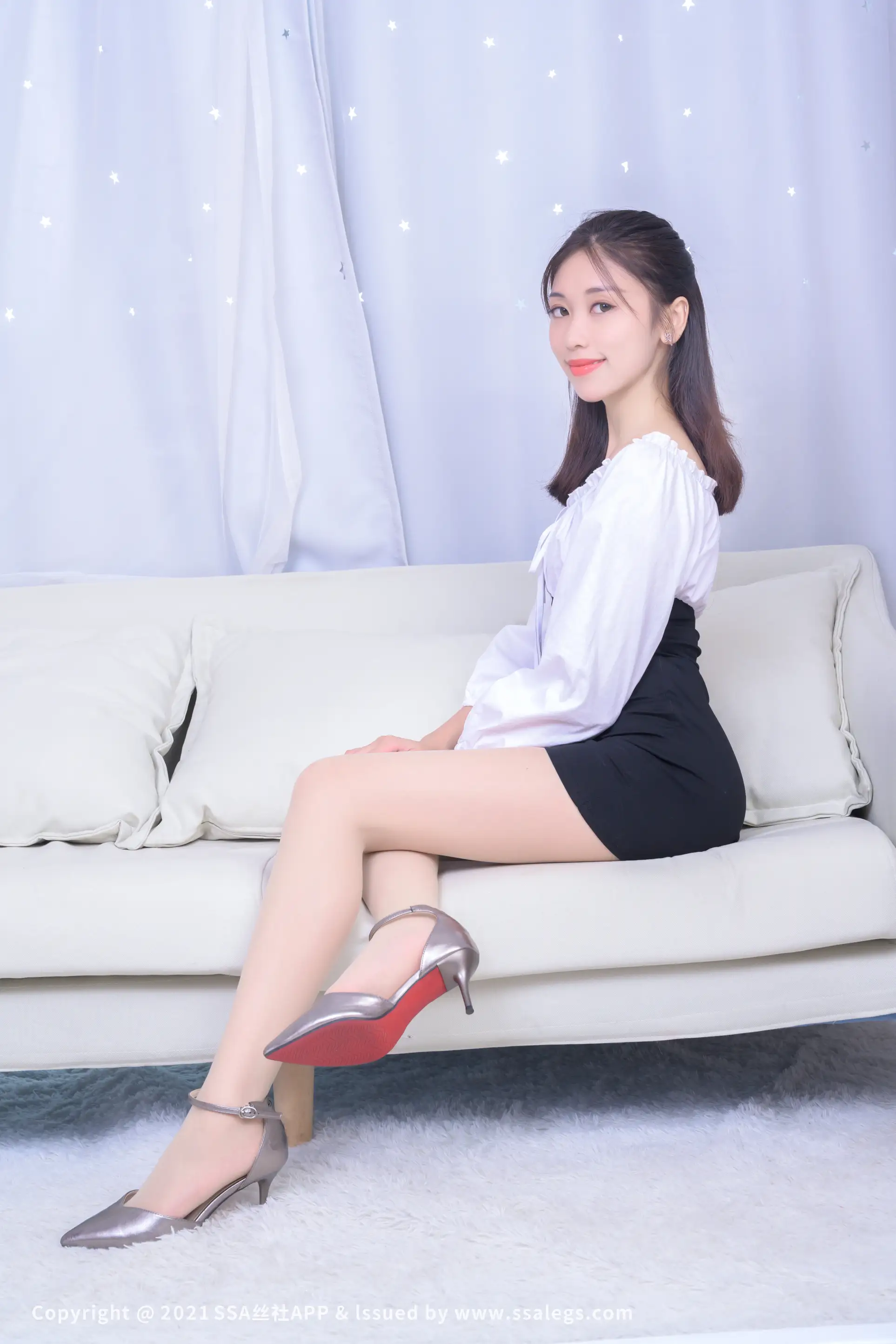 [SSA丝社] NO.704 模特可儿的肉丝袜(上)#[119P]-100