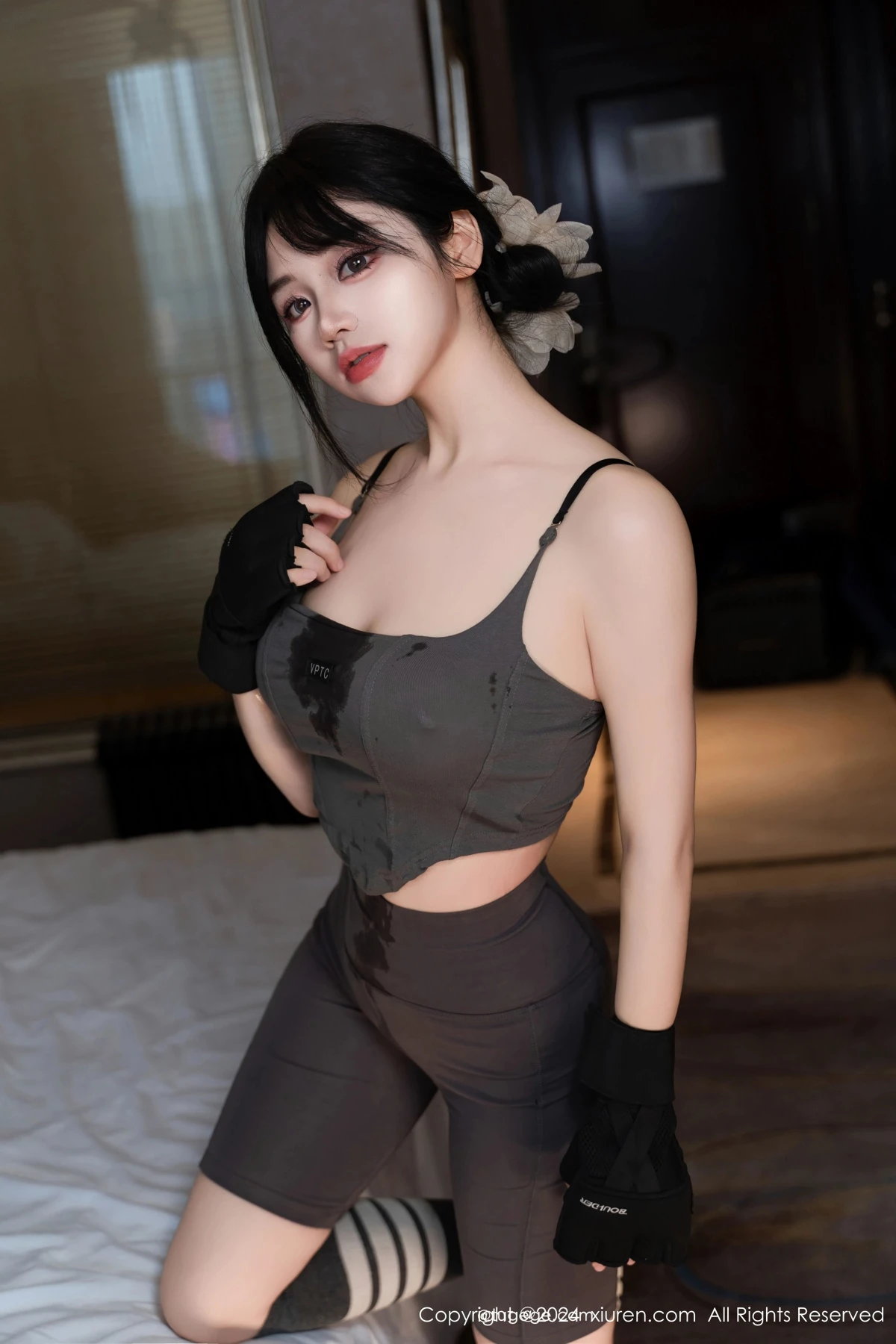 [秀人网] 2024.10.23 No.9331 汐汐爱吃草莓、秀人旗下#[89P]-061