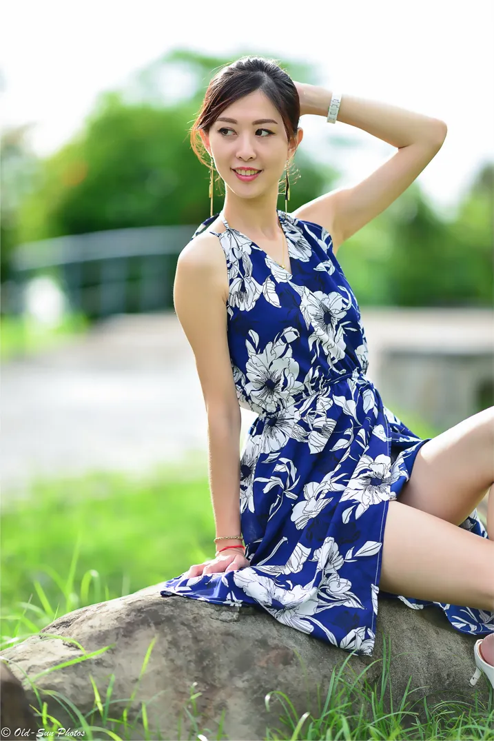 [街拍丝足] NO.196 赵婷婷 连衣裙凉高美腿 #街拍丝足、美足#[122P]-027