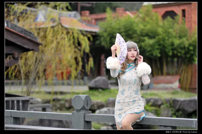 [街拍丝足] NO.069  薛凯云 林安泰古厝 高跟美腿外拍 #街拍丝足、美足#[76P]-069