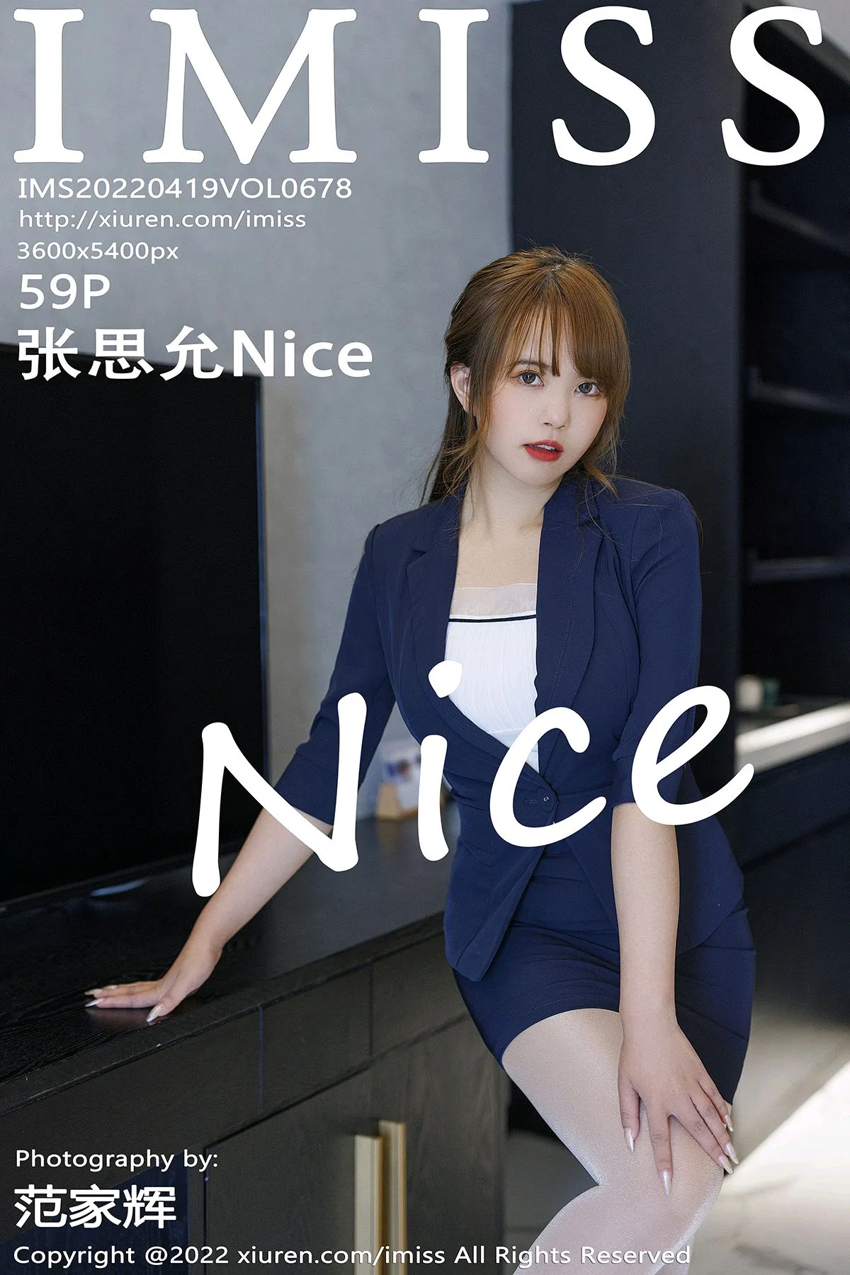 [爱蜜社] 2022.04.19 VOL.678 –张思允Nice [60P]-PicJJ