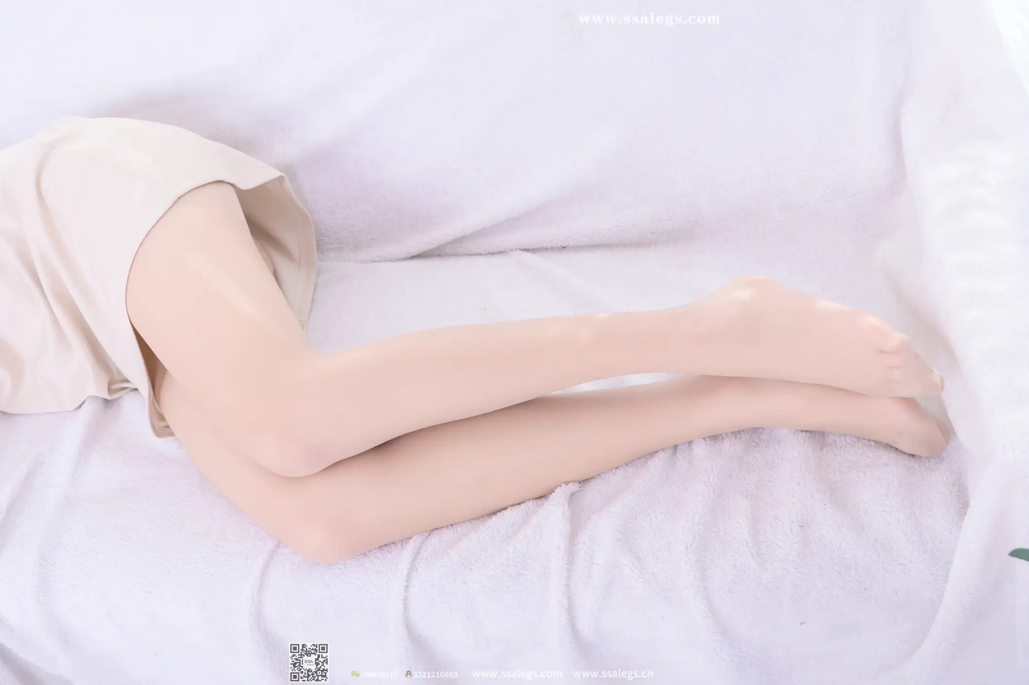 [SSA丝社] NO.446 素素 简简单单的穿开裆丝袜(下)、丝社、美足#[130P]-101