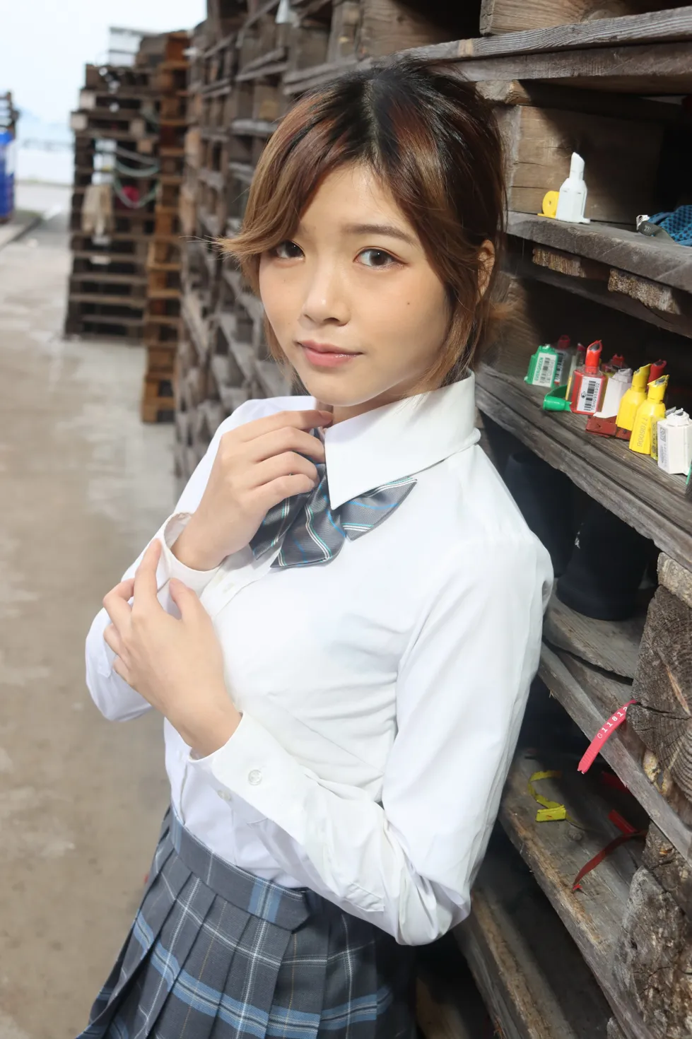 [街拍丝足] NO.144 Kandi 学生制服美腿 #街拍丝足、美足#[110P]-047