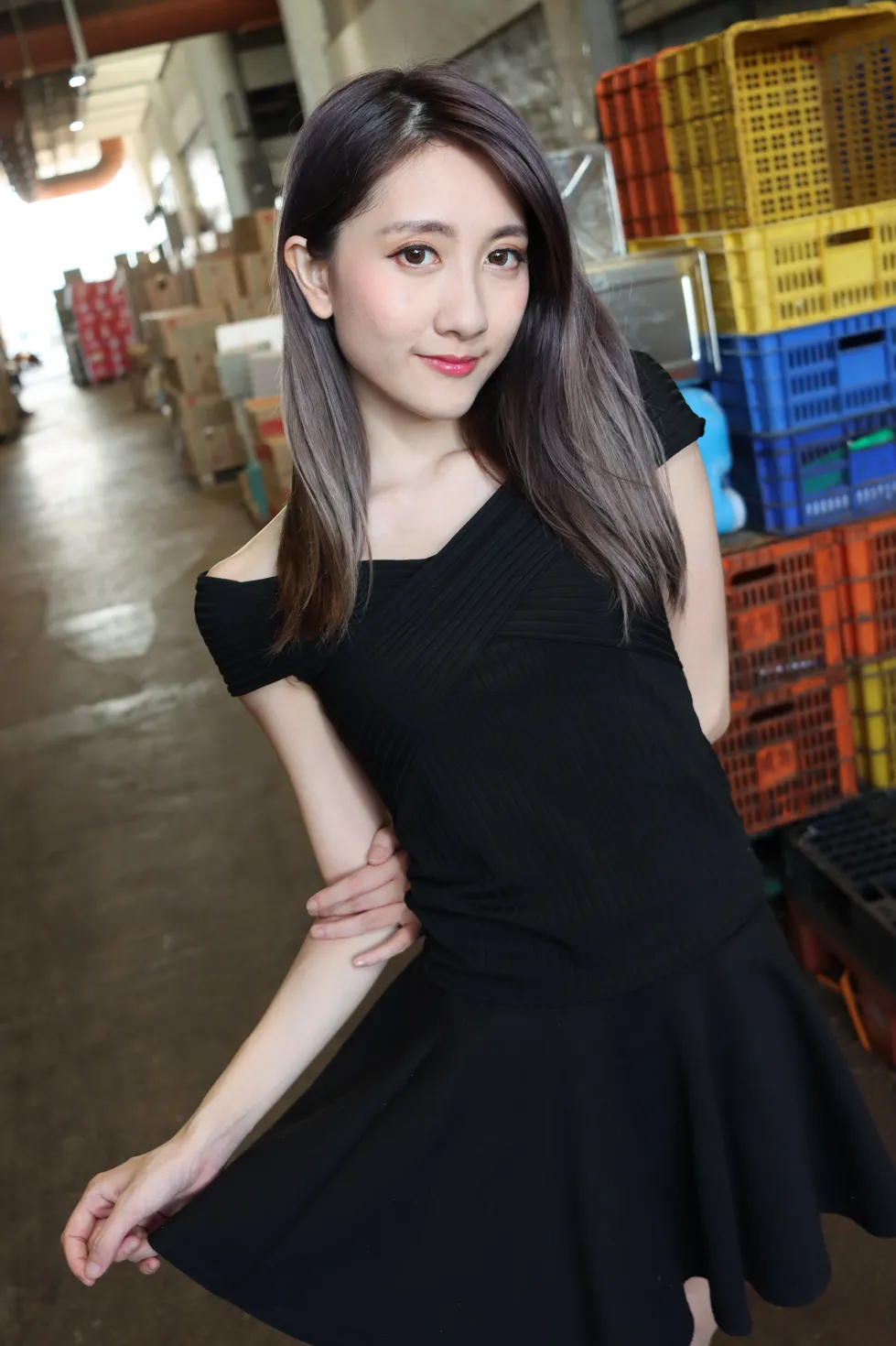[街拍丝足] NO.140 Elaine Chung 连衣裙丝袜凉高美腿 #街拍丝足、美足#[73P]-038