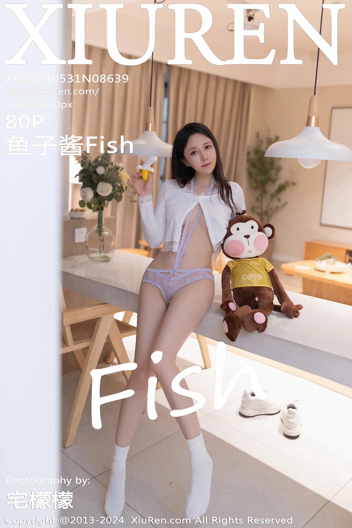 [秀人网] 2024.05.31 No.8639 – 鱼子酱Fish[80P]-PicJJ