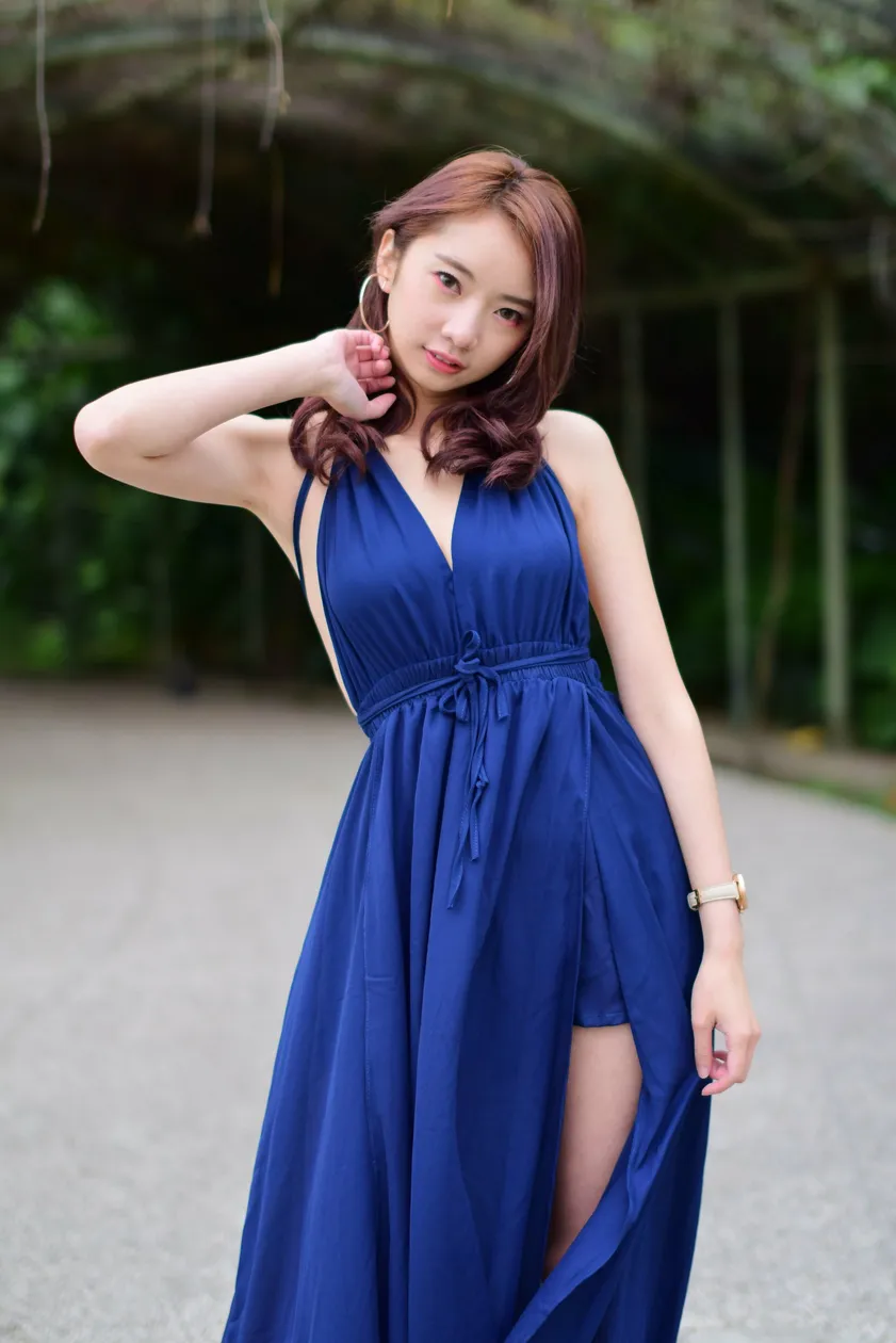 [街拍丝足] NO.178 优宝 高衩长裙凉高美腿 #街拍丝足、美足#[129P]-022