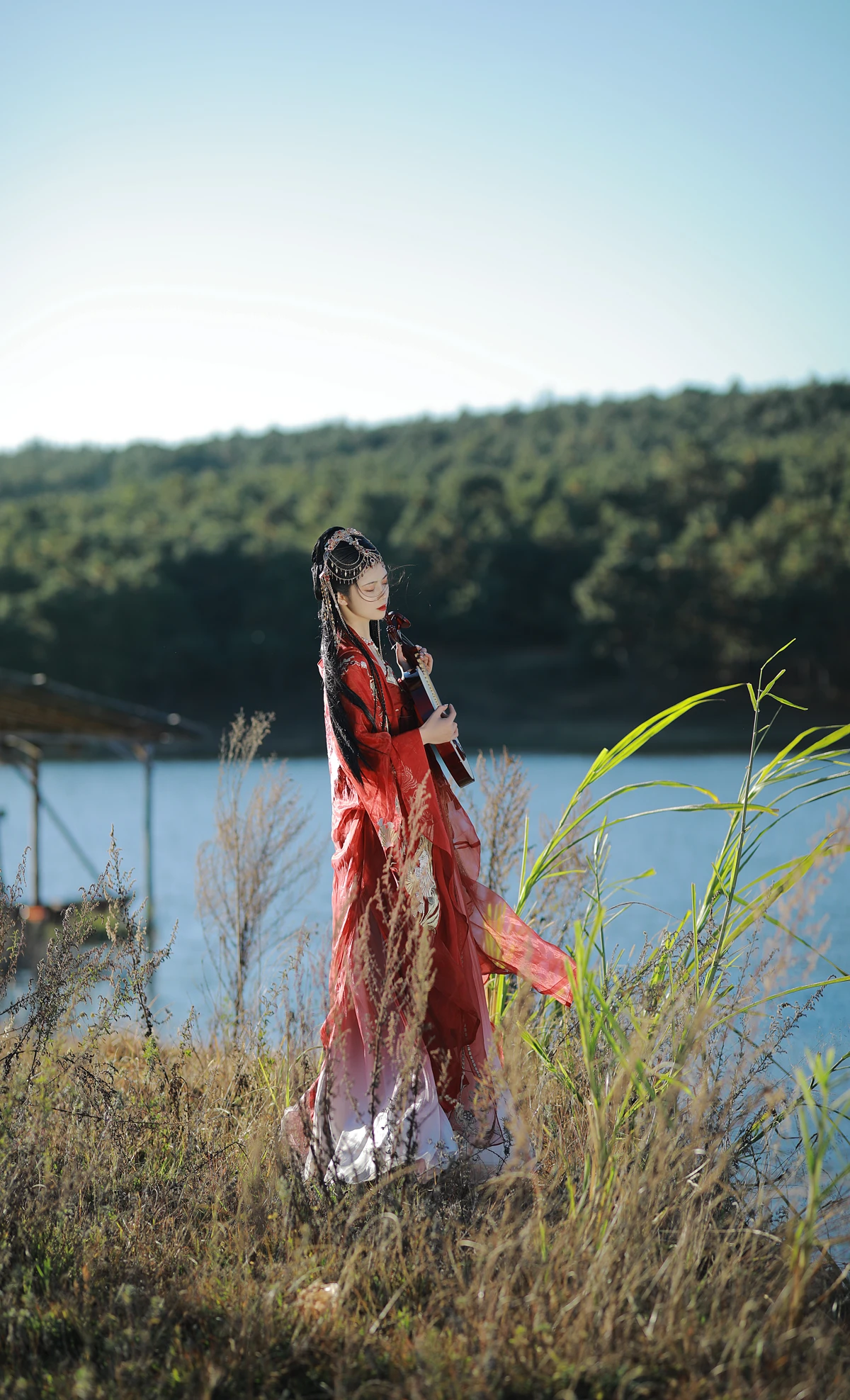 [艺图语]2023.01.13 Vol.2909 夕阳流火风舞沙，落日余晖映彩霞#吾岁#[23P]-015