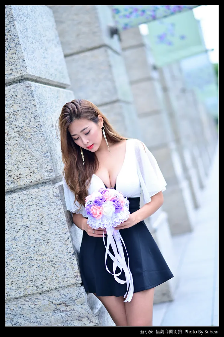 [街拍丝足] NO.101 低胸連衣裙涼高美腿 #街拍丝足、美足#[43P]-030