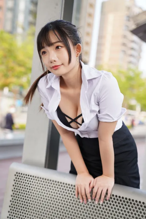 [街拍丝足] NO.078  陈家琳 OL短裙 高跟美腿外拍 #街拍丝足、美足#[100P]-089