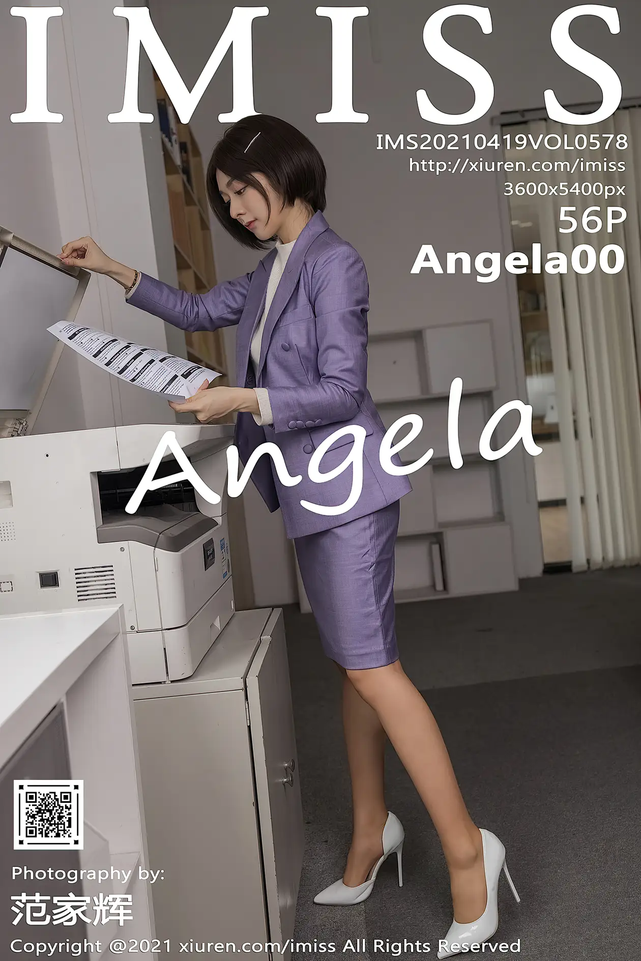 [爱蜜社] 2021.04.19 VOL.578 –Angela00 [57P]-PicJJ